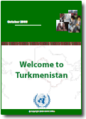 Welcome kit to Turkmenistan